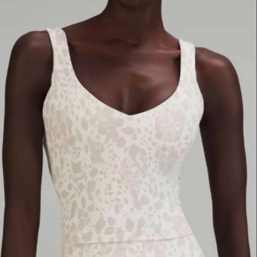 Lululemon Align Tank Leopard Print